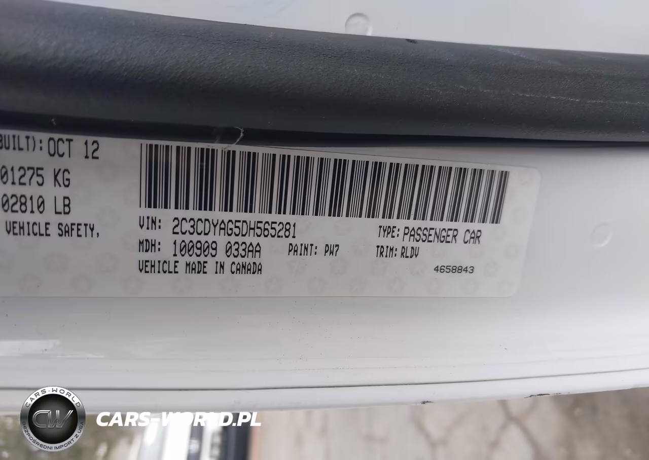 2013 Dodge Challenger Sxt Plus VIN:2C3CDYAG5DH565281 - 9