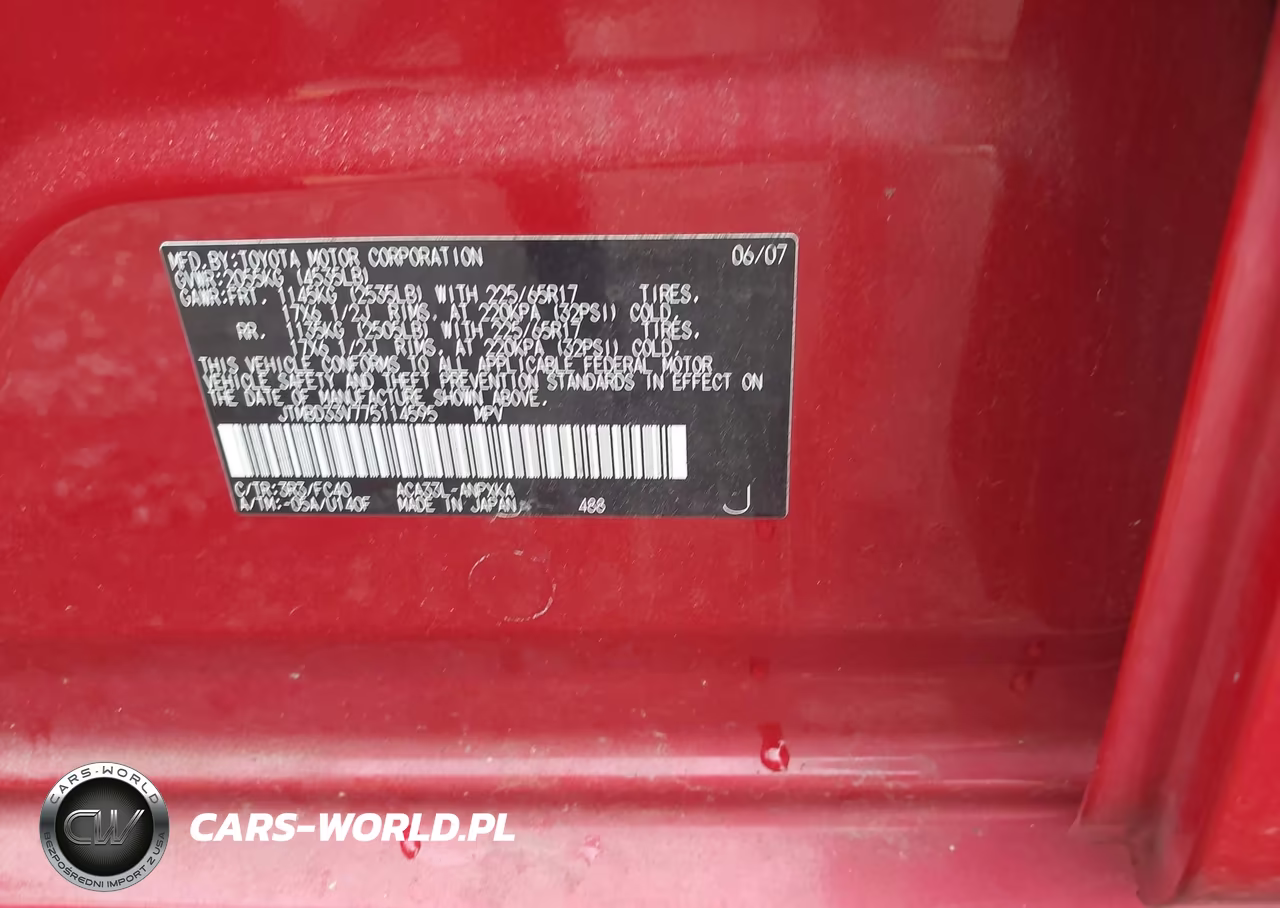 2007 Toyota Rav4 VIN:JTMBD33V775114595 - 9