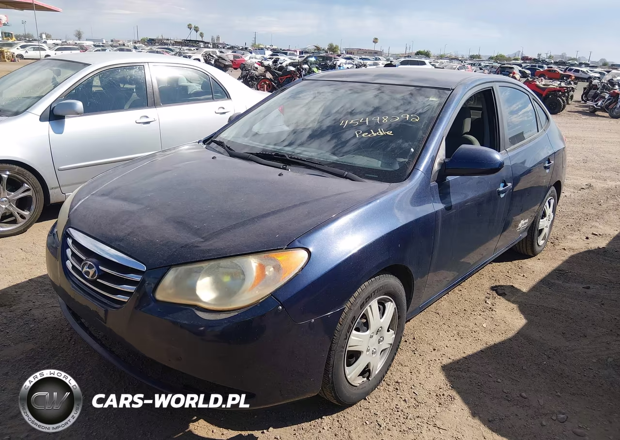 2010 Hyundai Elantra Gls VIN:KMHDU4AD5AU177969 - 2