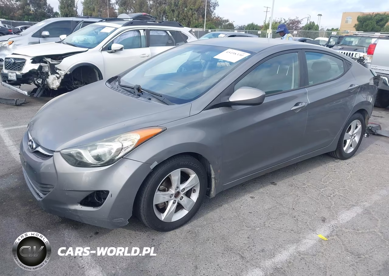 2013 Hyundai Elantra Gls VIN:5NPDH4AE9DH331065 - 2