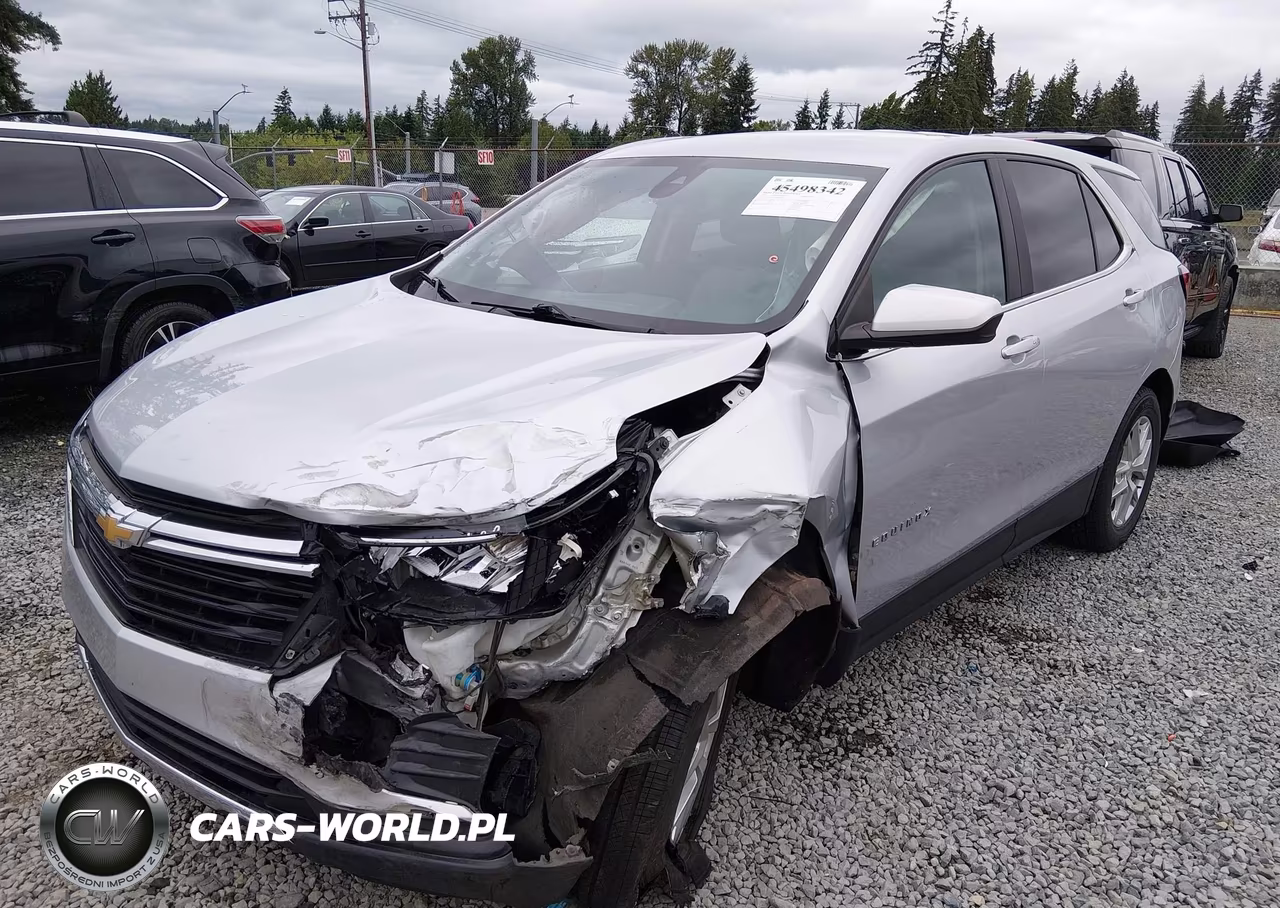 2022 Chevrolet Equinox Awd Lt VIN:3GNAXUEV8NL188537 - 2
