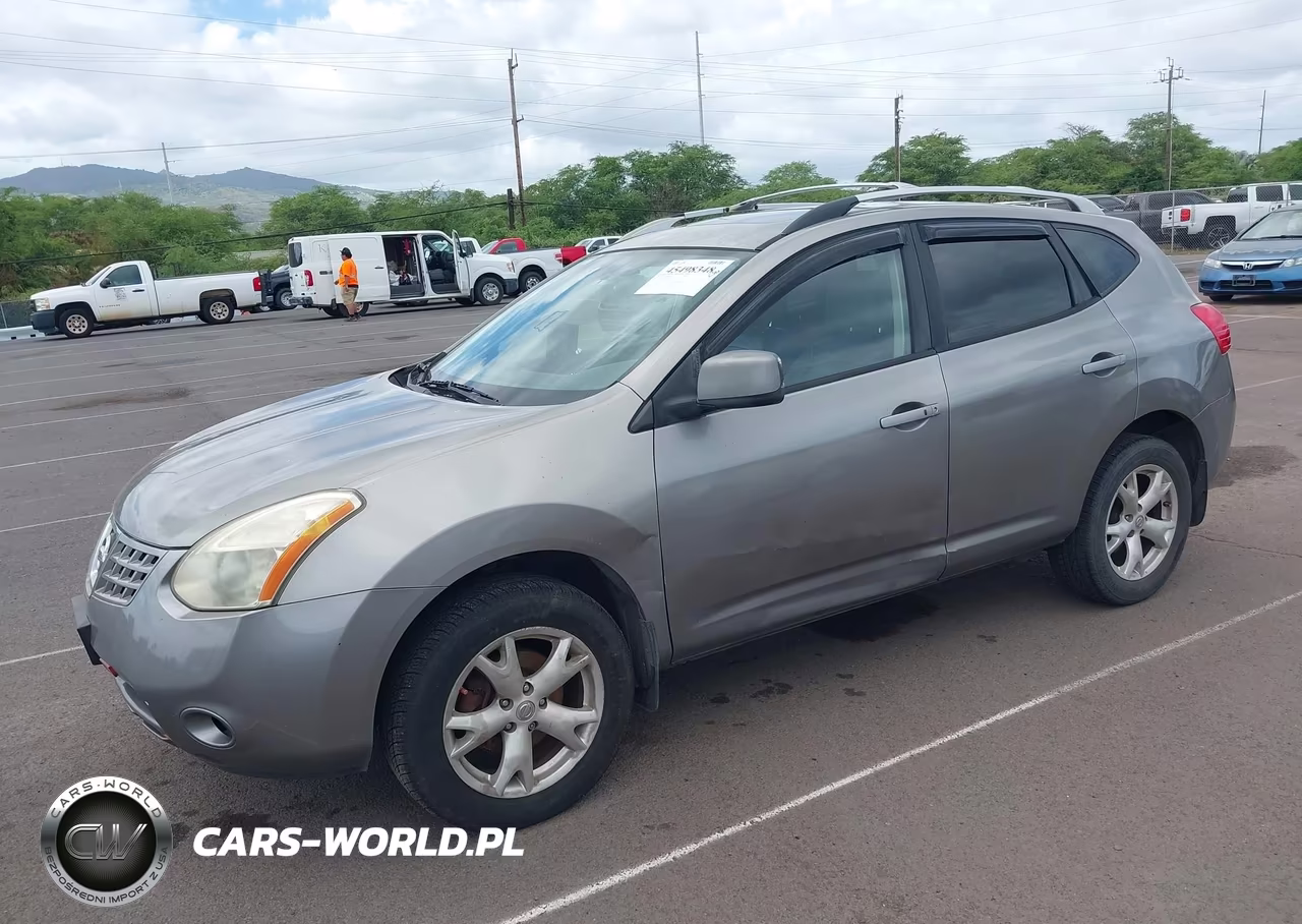 2008 Nissan Rogue Sl VIN:JN8AS58V28W120195 - 2