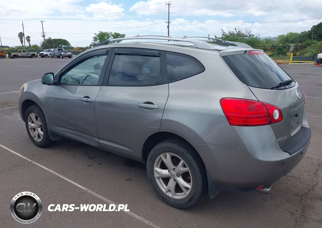 2008 Nissan Rogue Sl VIN:JN8AS58V28W120195 - 3