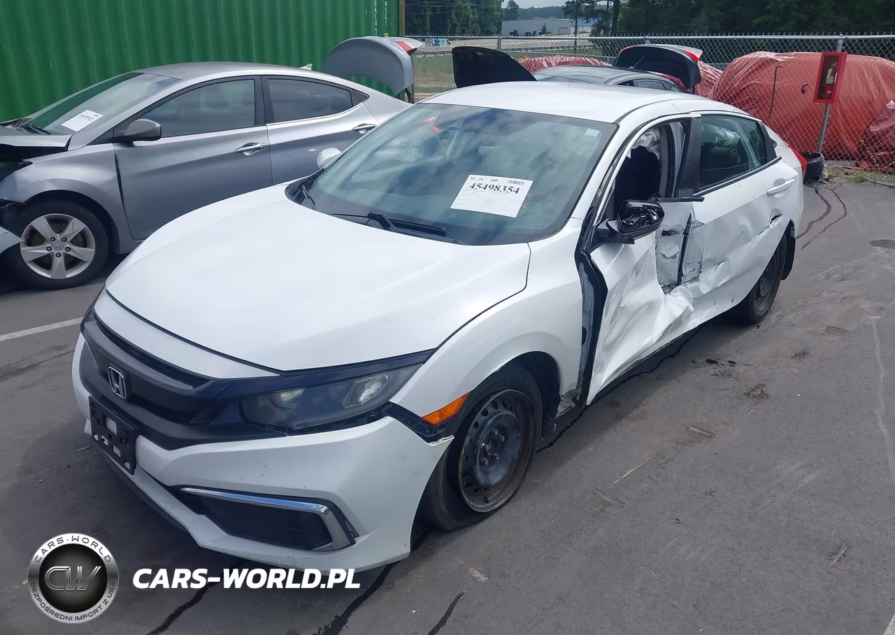 2019 Honda Civic Lx VIN:2HGFC2F62KH568128 - 2