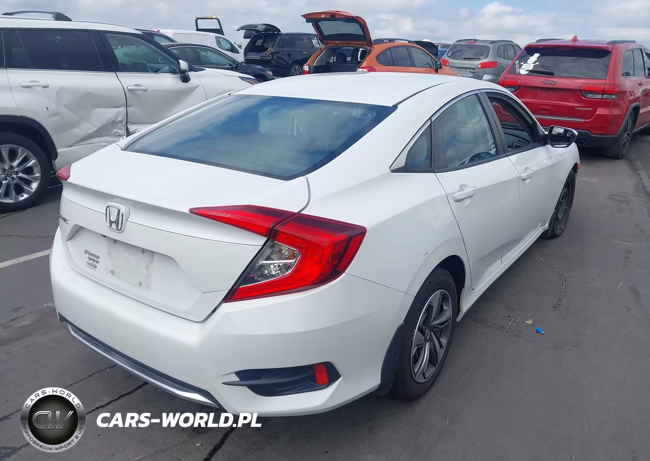 2019 Honda Civic Lx VIN:2HGFC2F62KH568128 - 4