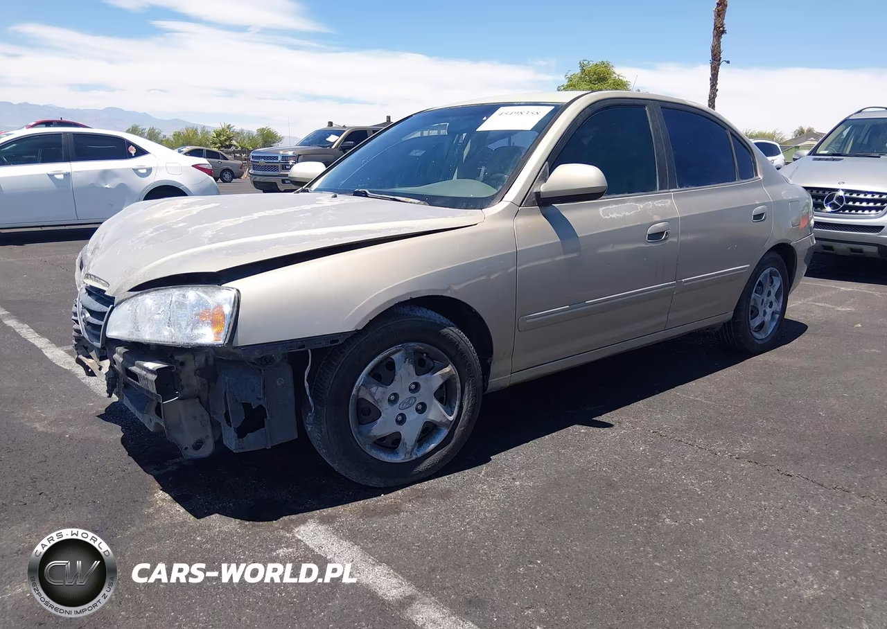 2005 Hyundai Elantra Gls-Gt VIN:KMHDN46D85U087436 - 2