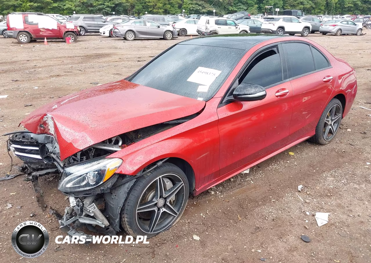 2016 Mercedes-Benz C 300 Sport 4Matic VIN:55SWF4KBXGU101572 - 2