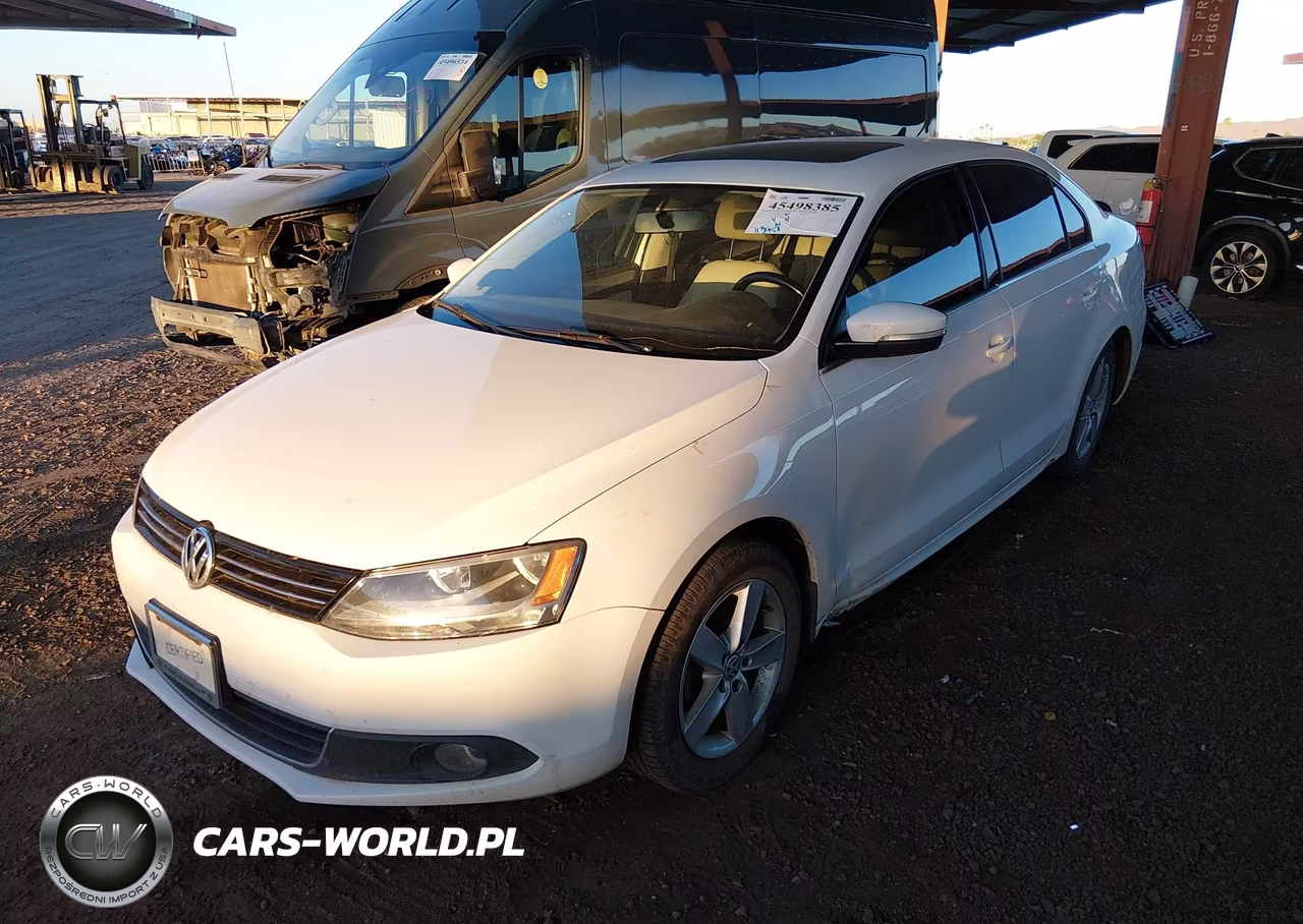 2012 Volkswagen Jetta 2.0L Tdi VIN:3VWLL7AJ9CM369877 - 2