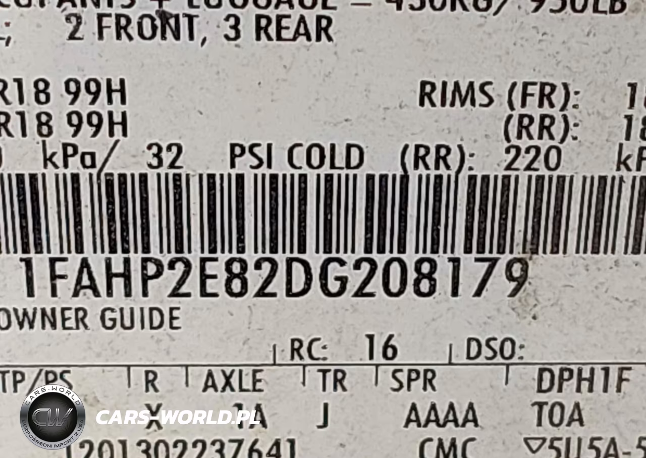 2013 Ford Taurus Sel VIN:1FAHP2E82DG208179 - 9