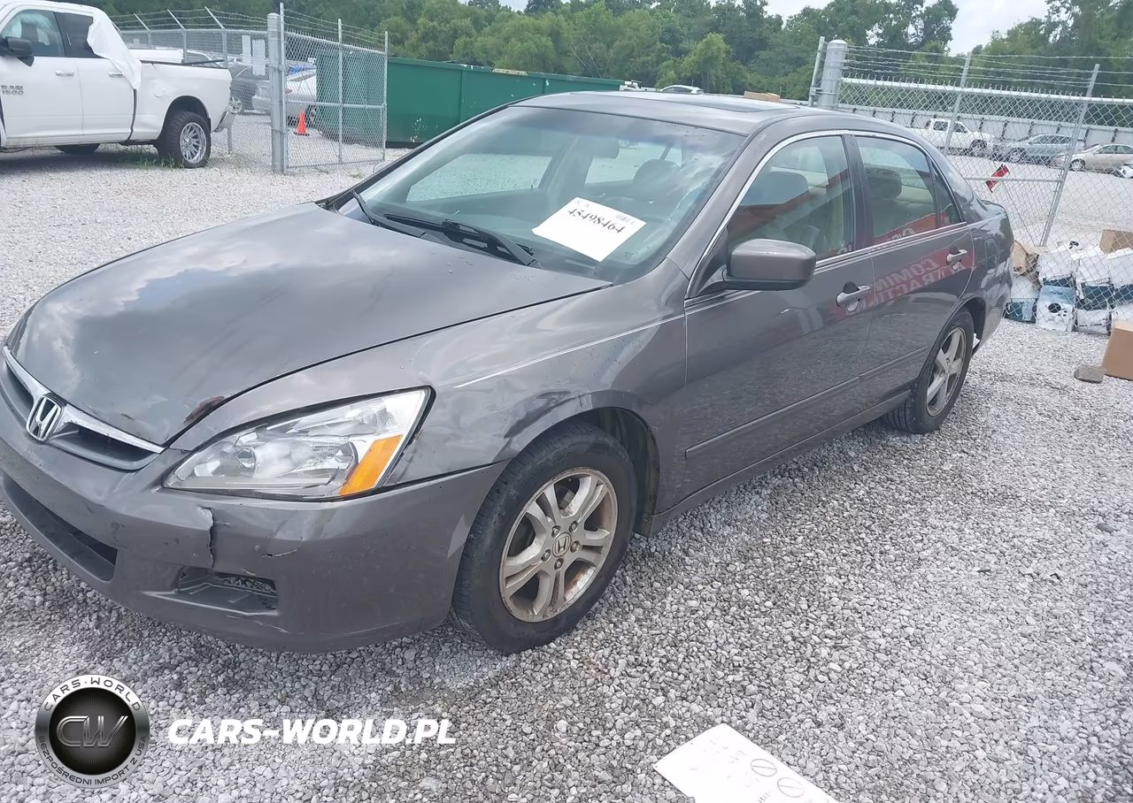 2007 Honda Accord 2.4 Ex VIN:1HGCM56807A024395 - 2