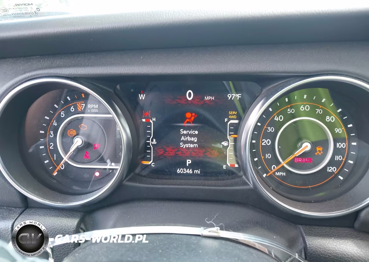 2022 Jeep Gladiator Overland 4X4 VIN:1C6HJTFG9NL147775 - 7