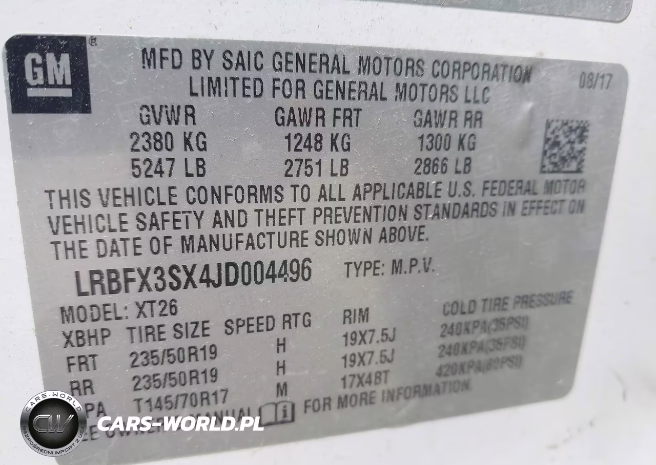 2018 Buick Envision Premium I VIN:LRBFX3SX4JD004496 - 9