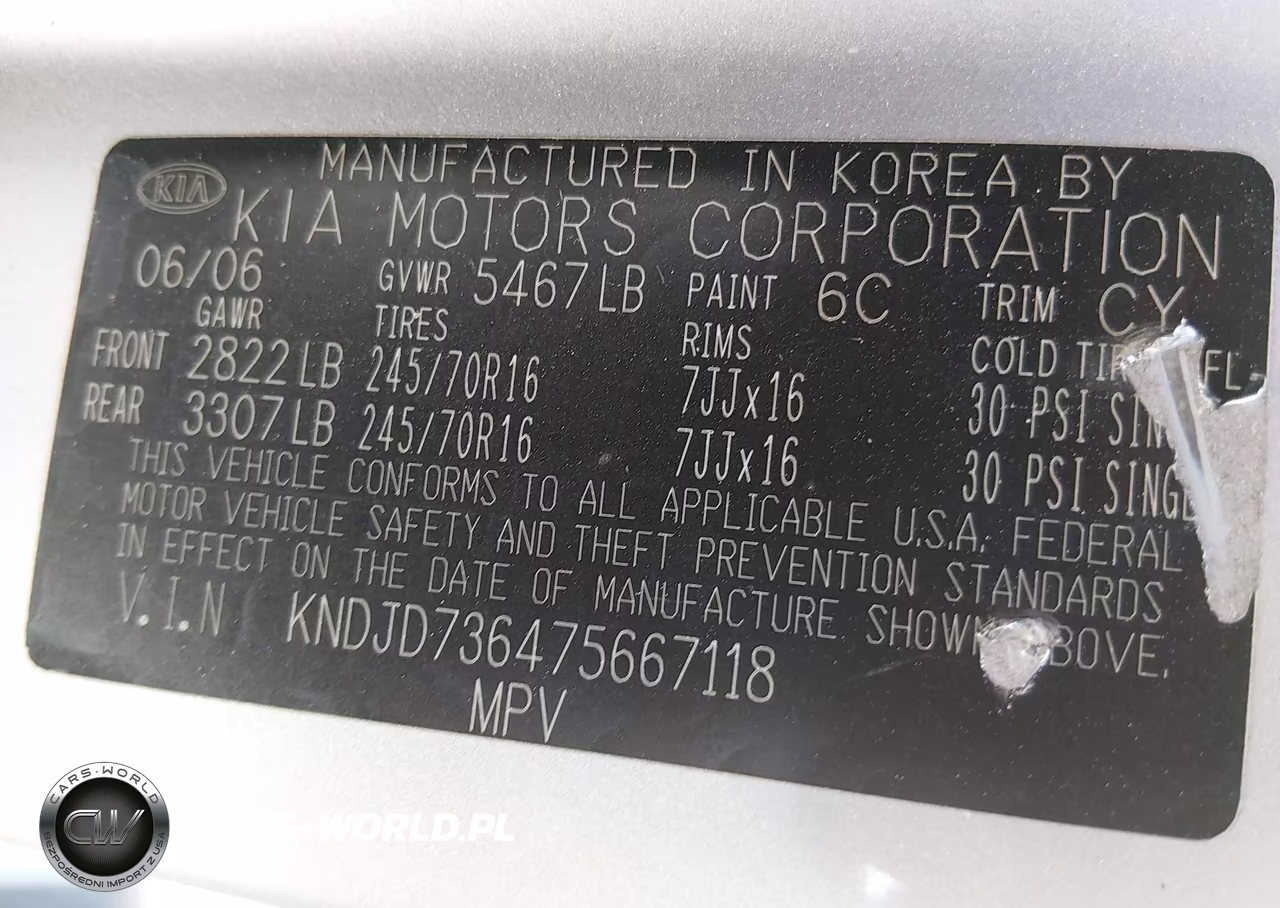 2007 Kia Sorento Ex VIN:KNDJD736475667118 - 9