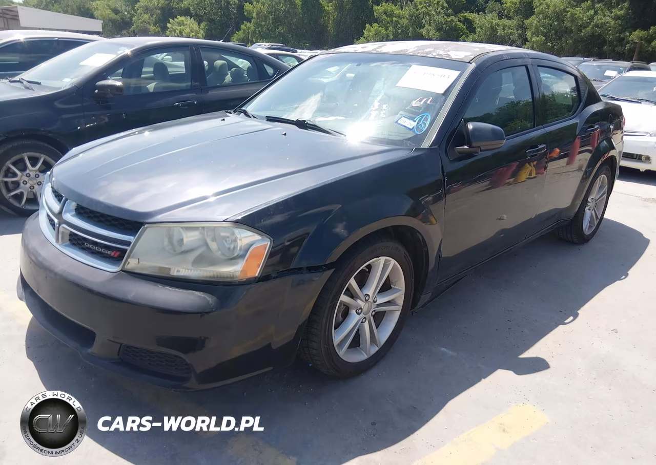 2014 Dodge Avenger Sxt VIN:1C3CDZCB1EN117796 - 2