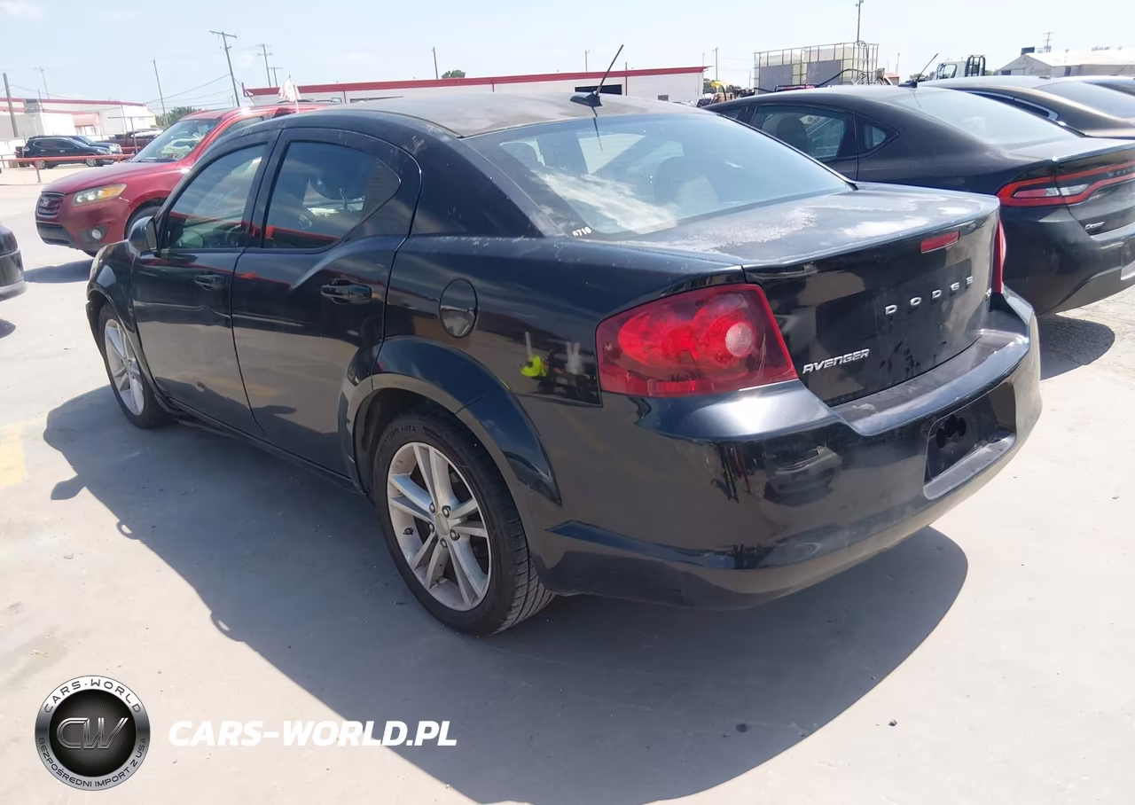 2014 Dodge Avenger Sxt VIN:1C3CDZCB1EN117796 - 3
