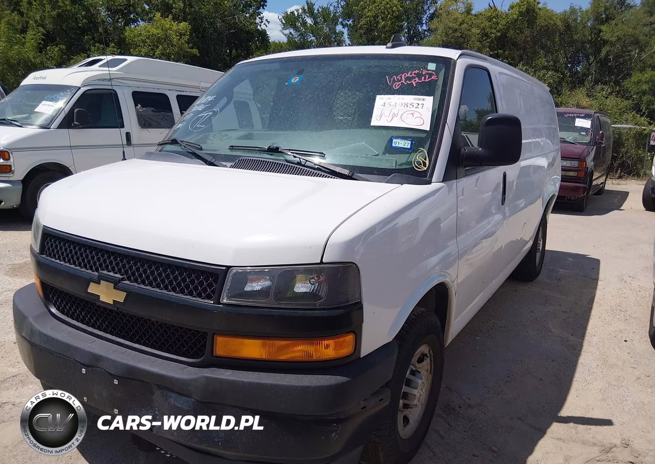 2020 Chevrolet Express Cargo Rwd 2500 Regular Wheelbase Wt VIN:1GCWGAFP6L1269621 - 2
