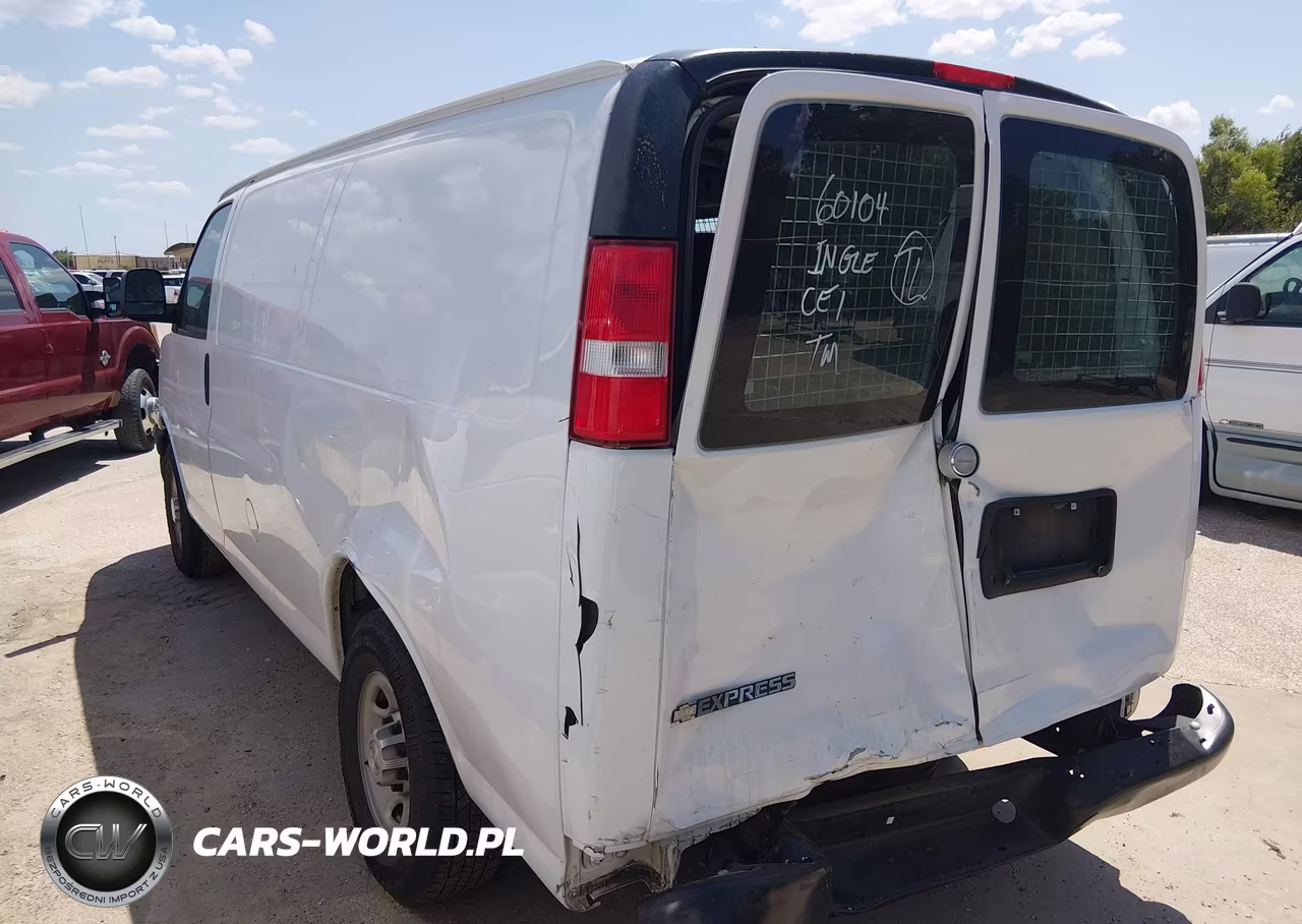 2020 Chevrolet Express Cargo Rwd 2500 Regular Wheelbase Wt VIN:1GCWGAFP6L1269621 - 3