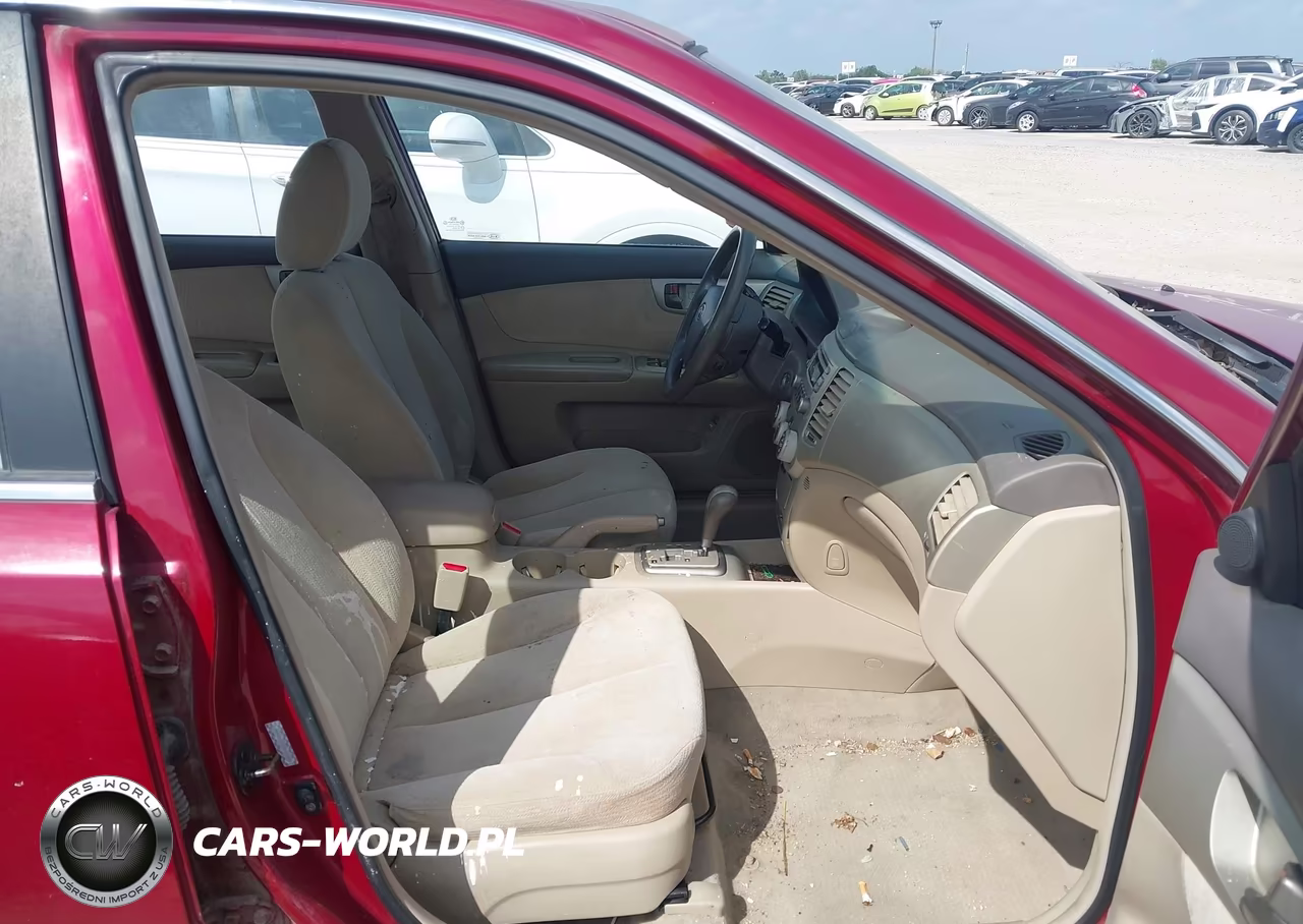 2007 Kia Optima Lx VIN:KNAGE123275111883 - 5