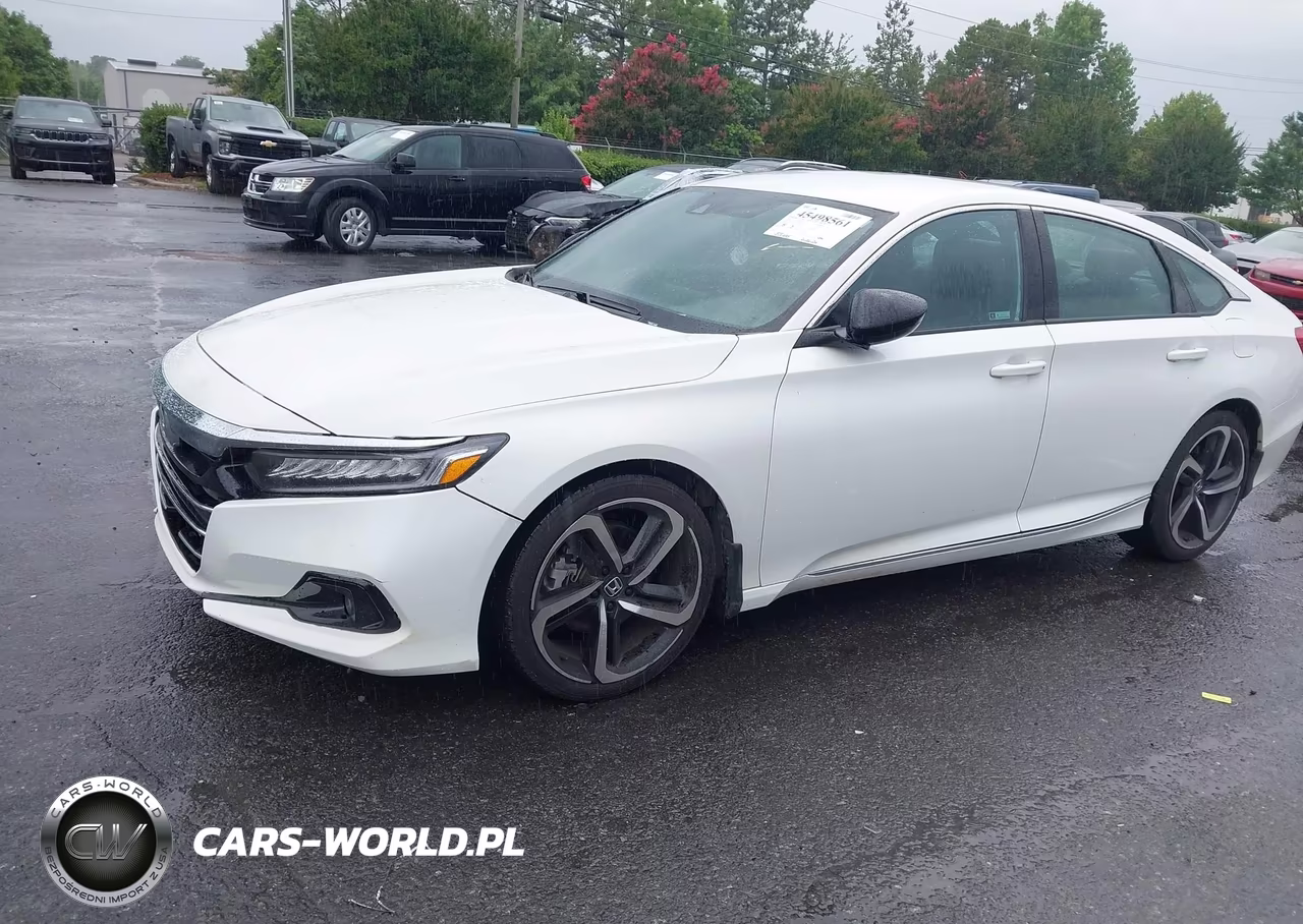 2022 Honda Accord Sport VIN:1HGCV1F36NA106574 - 2