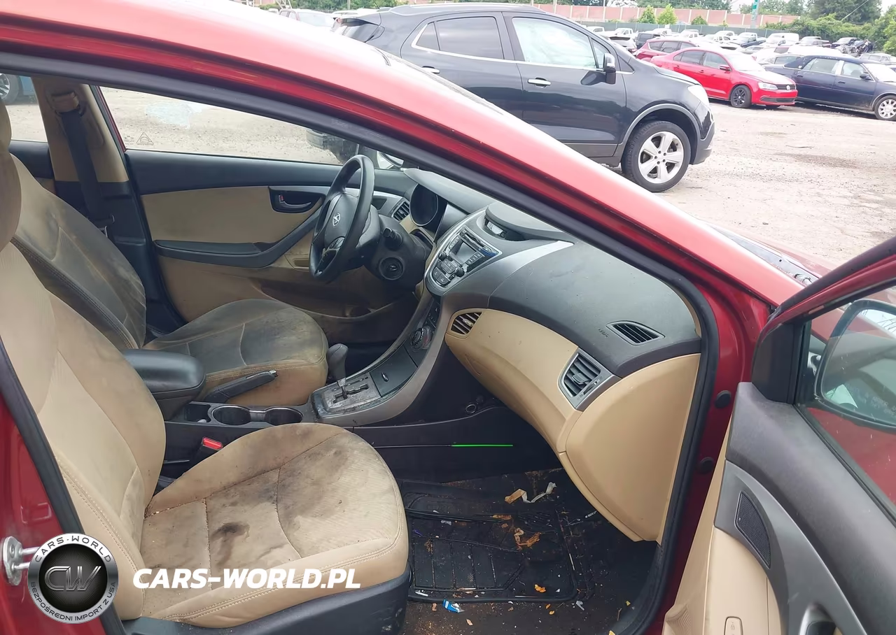 2013 Hyundai Elantra Gls VIN:5NPDH4AEXDH356993 - 5