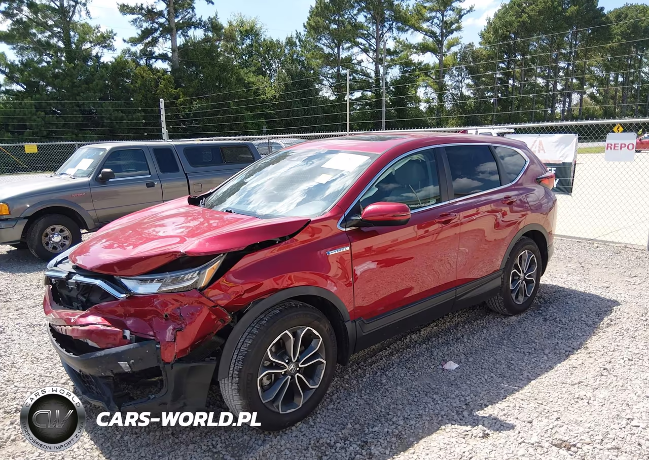 2020 Honda Cr-V Hybrid Ex-L VIN:7FART6H8XLE015675 - 2