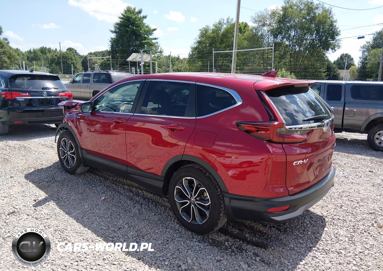 2020 Honda Cr-V Hybrid Ex-L VIN:7FART6H8XLE015675 - 3