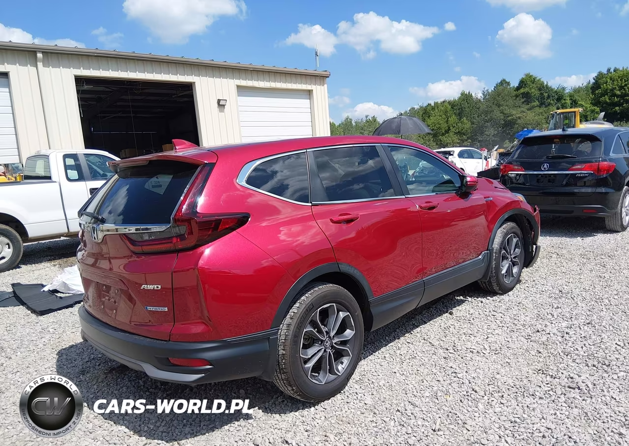 2020 Honda Cr-V Hybrid Ex-L VIN:7FART6H8XLE015675 - 4