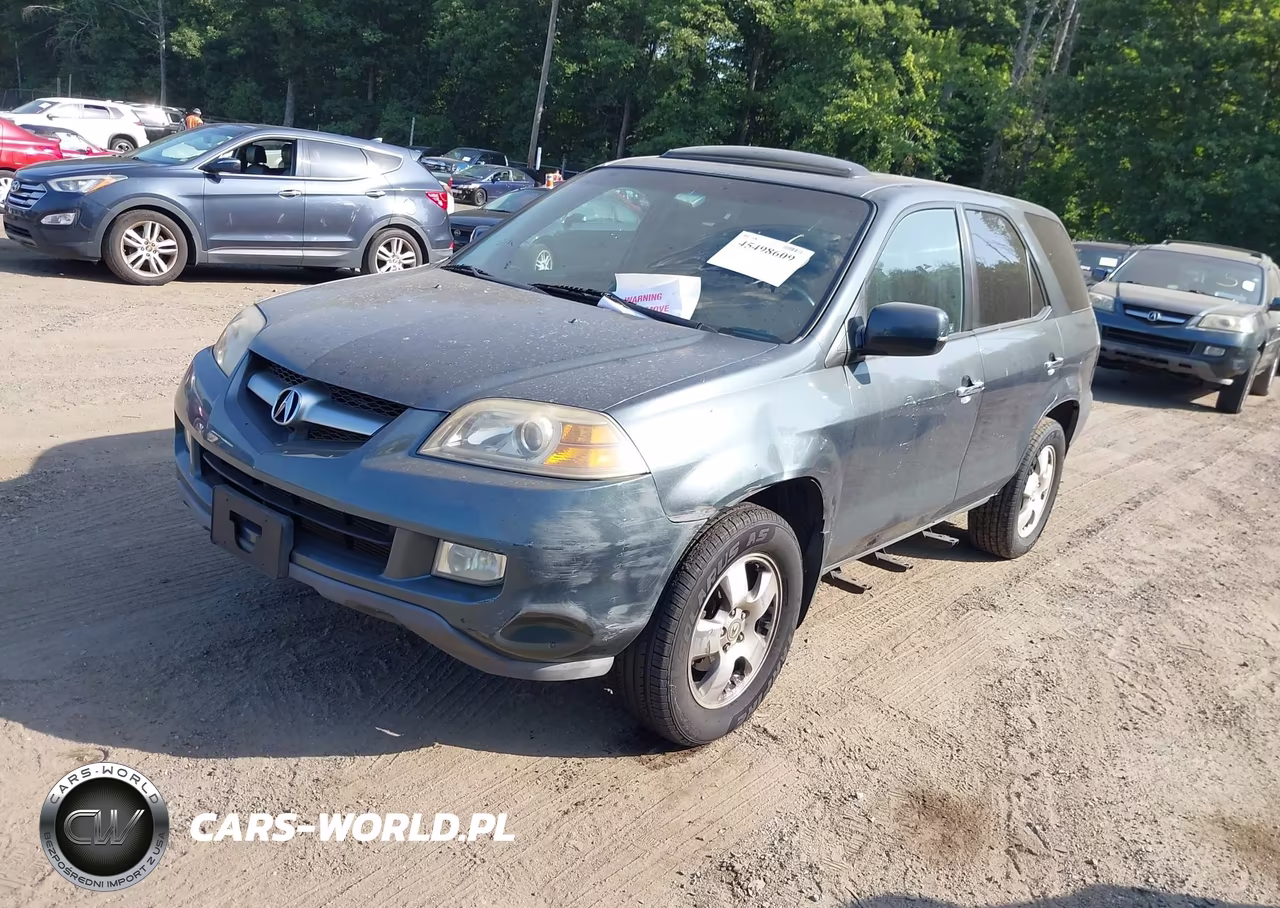 2006 Acura Mdx VIN:2HNYD18276H525445 - 2