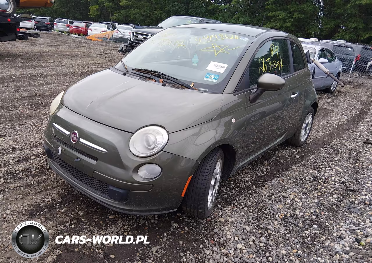 2013 Fiat 500 Pop VIN:3C3CFFAR9DT553352 - 2