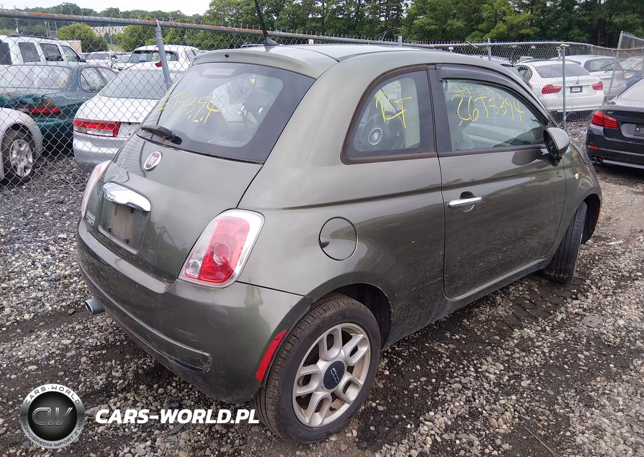 2013 Fiat 500 Pop VIN:3C3CFFAR9DT553352 - 4