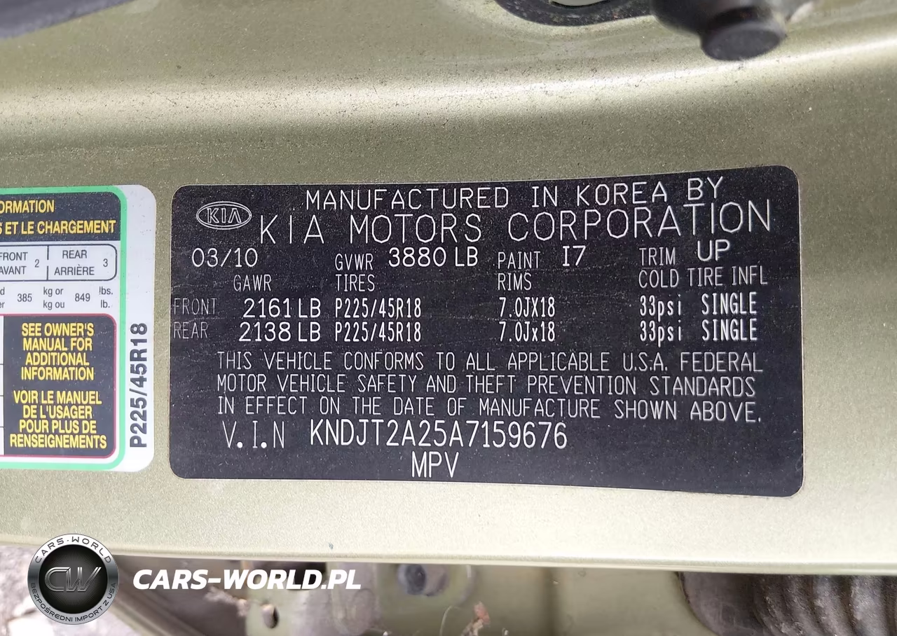2010 Kia Soul ! VIN:KNDJT2A25A7159676 - 9