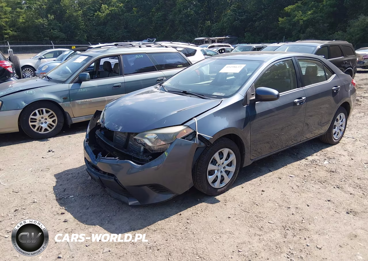 2014 Toyota Corolla Le VIN:2T1BURHE7EC101714 - 2