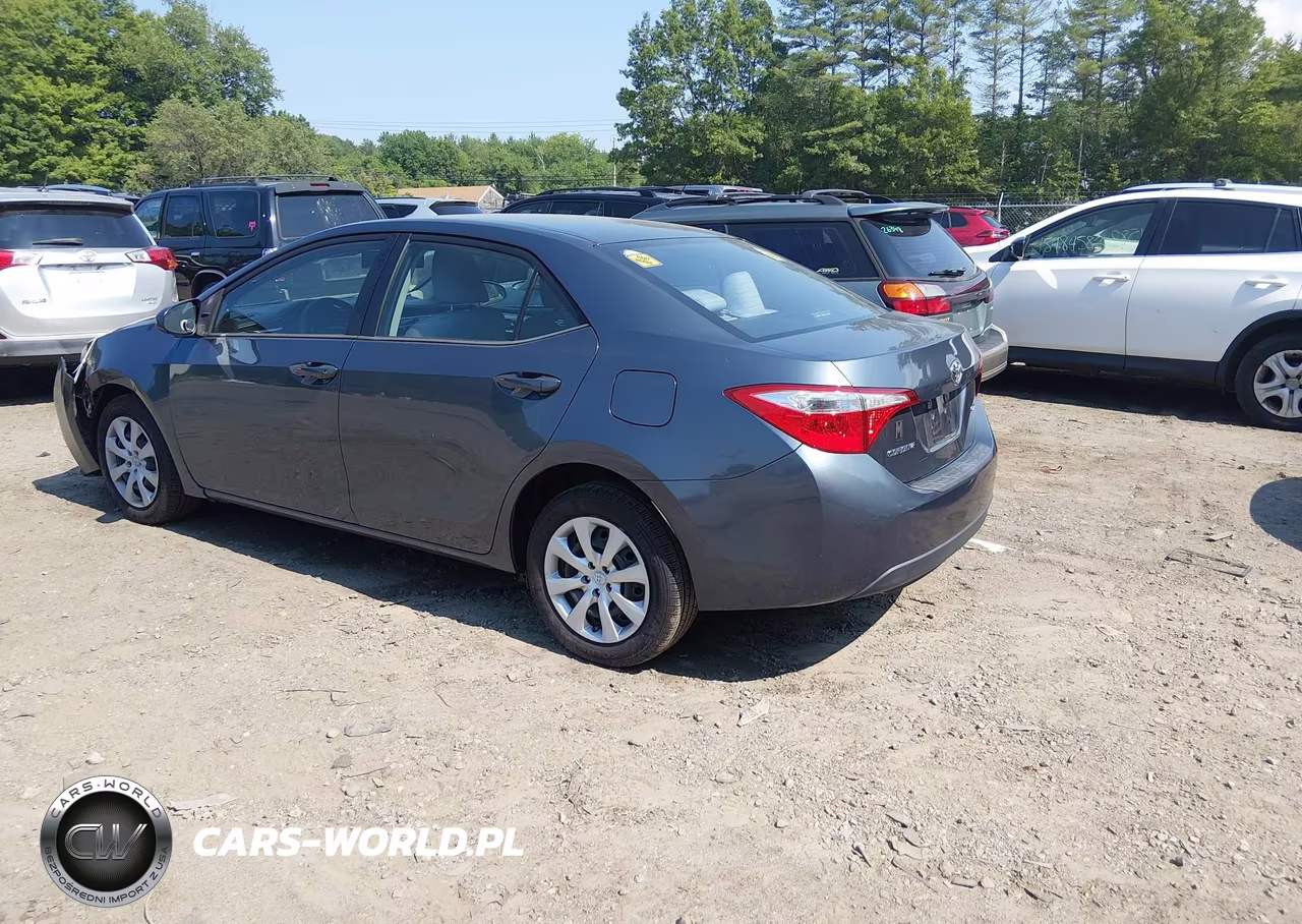 2014 Toyota Corolla Le VIN:2T1BURHE7EC101714 - 3