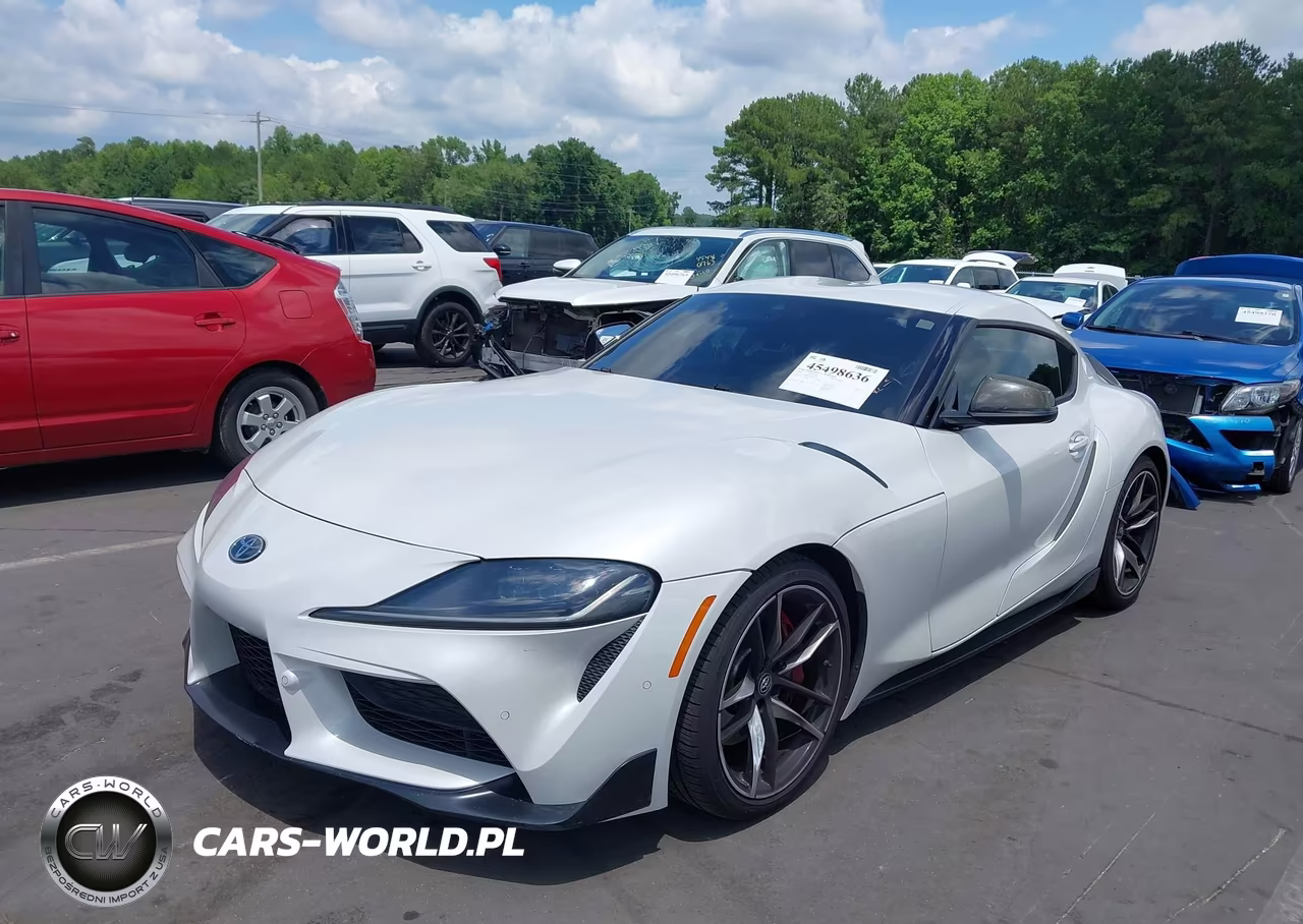 2020 Toyota Gr Supra 3.0 Premium VIN:WZ1DB4C02LW025595 - 2