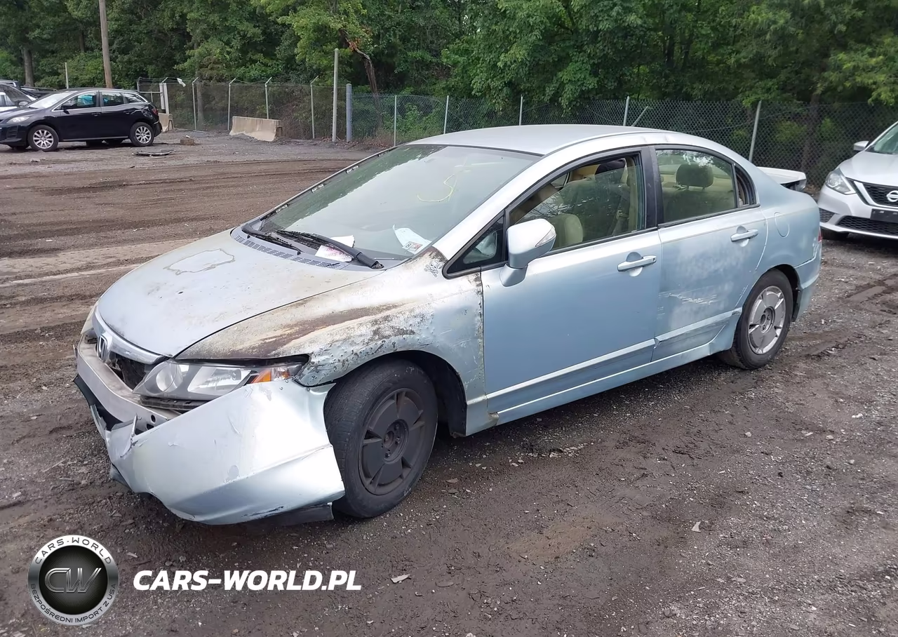 2007 Honda Civic Hybrid VIN:JHMFA36297S004434 - 2