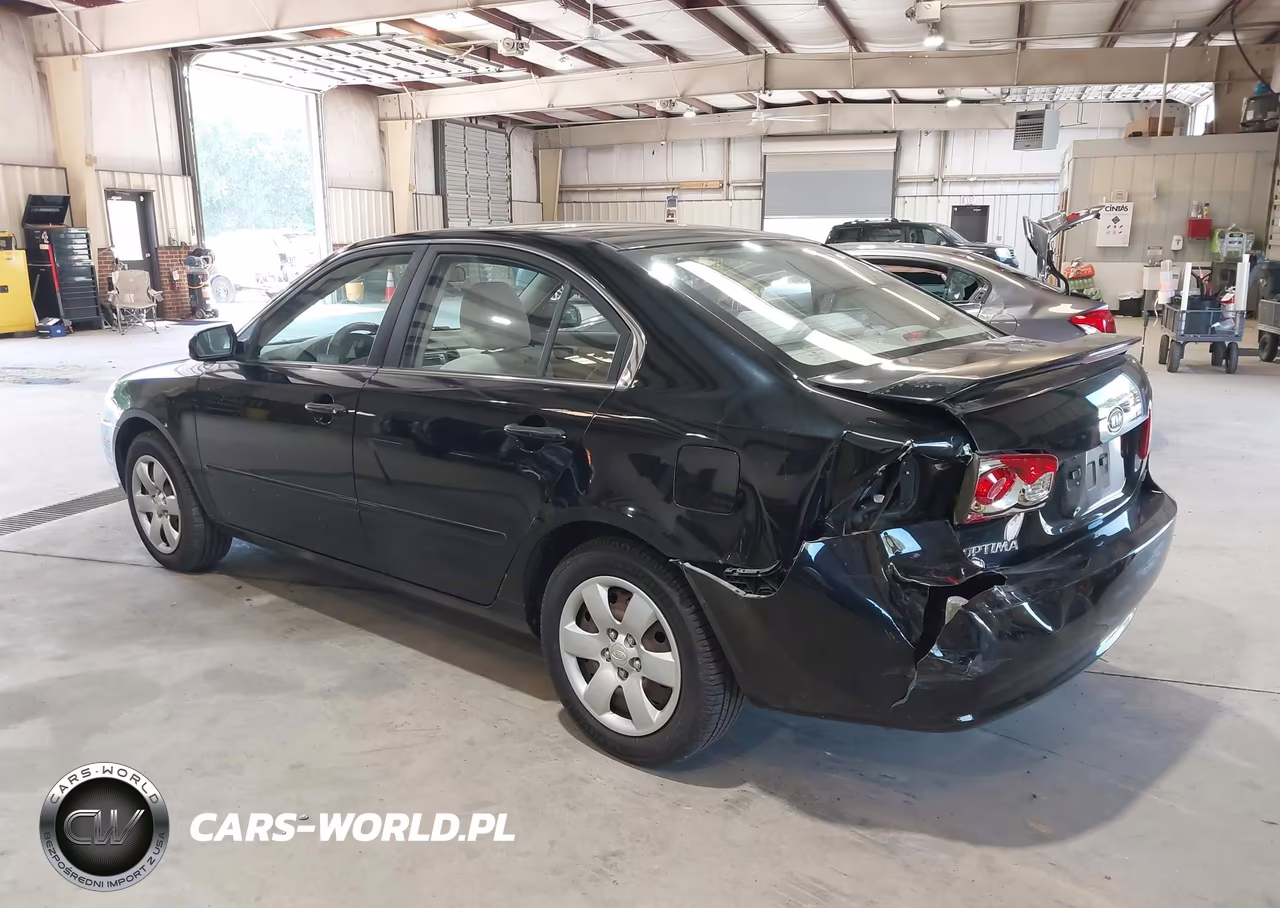 2008 Kia Optima Lx VIN:KNAGE123085274422 - 3