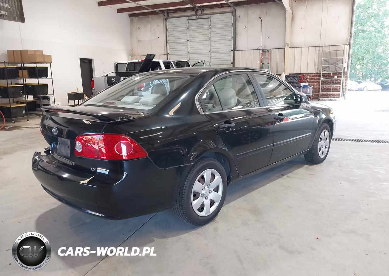 2008 Kia Optima Lx VIN:KNAGE123085274422 - 4
