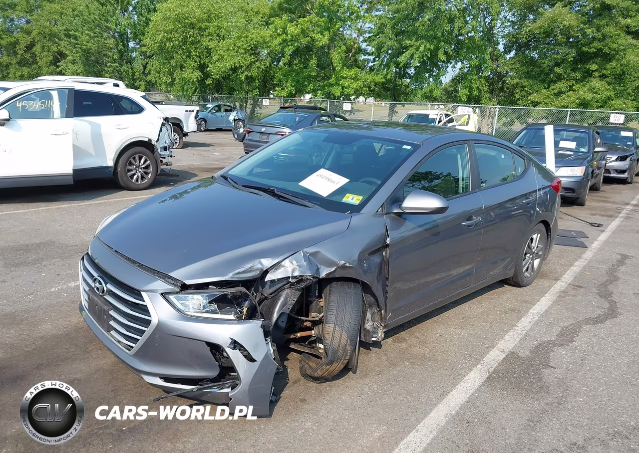 2018 Hyundai Elantra Value Edition VIN:5NPD84LF5JH381589 - 2