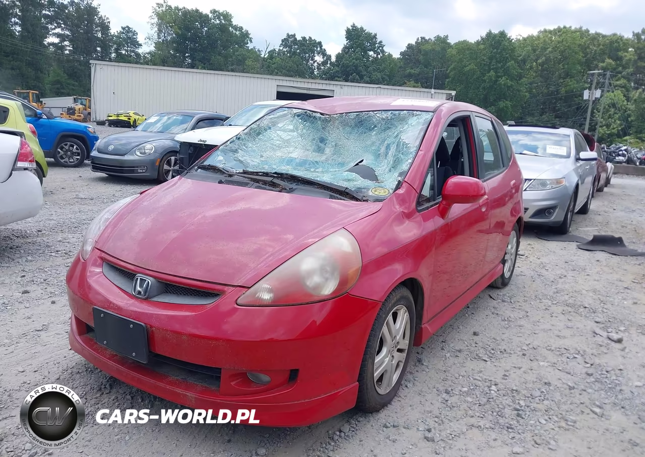 2008 Honda Fit Sport VIN:JHMGD38608S040283 - 2