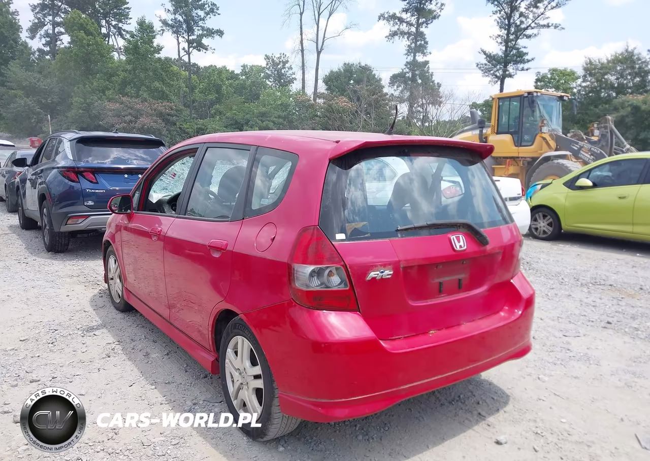 2008 Honda Fit Sport VIN:JHMGD38608S040283 - 3