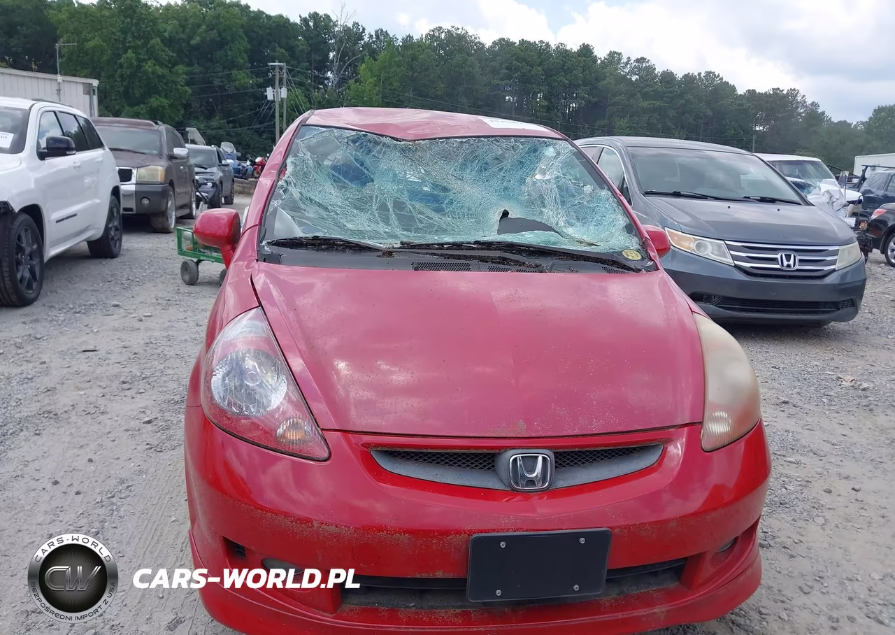 2008 Honda Fit Sport VIN:JHMGD38608S040283 - 6