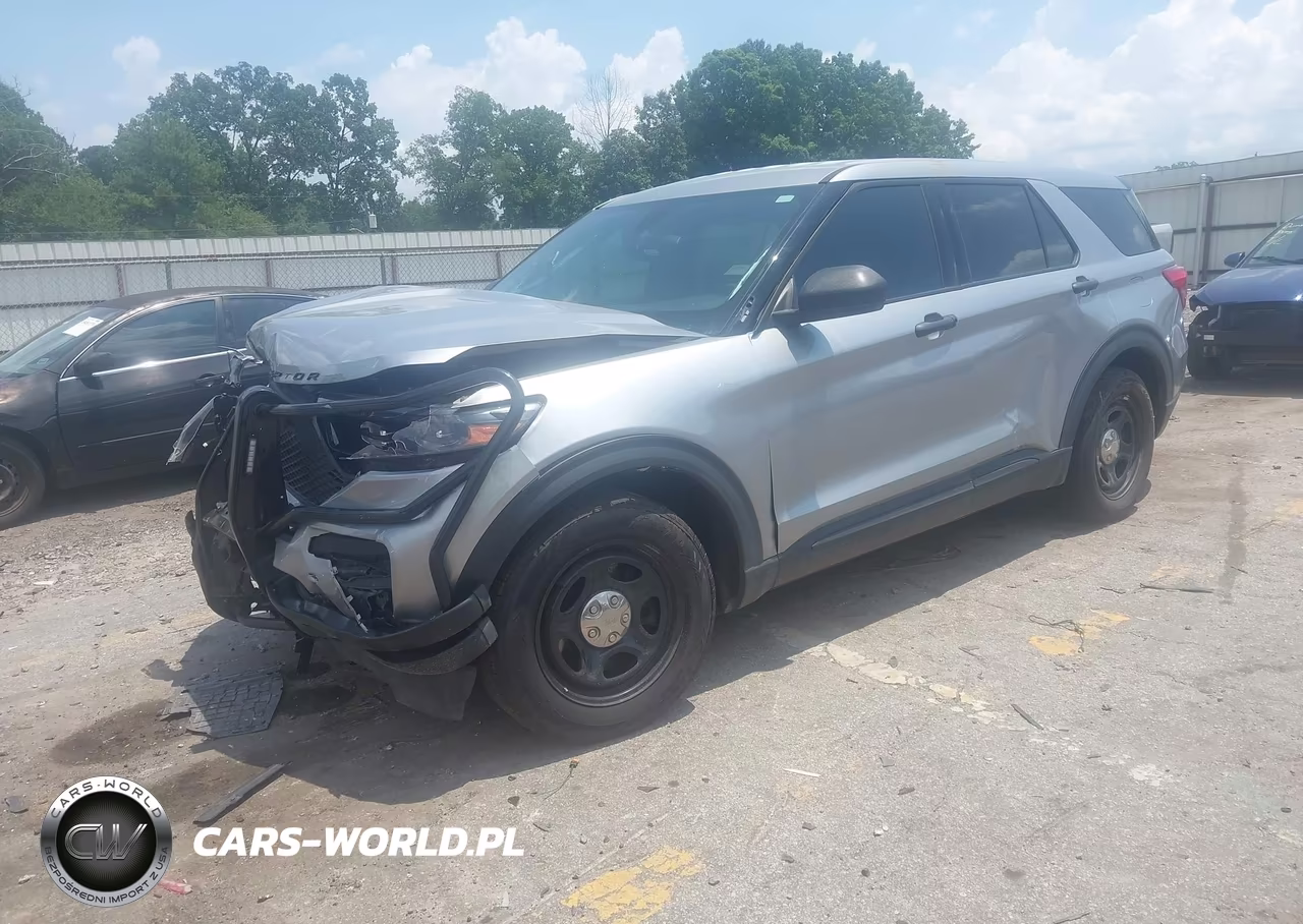 2022 Ford Police Interceptor Utility VIN:1FM5K8AC6NGB73801 - 2