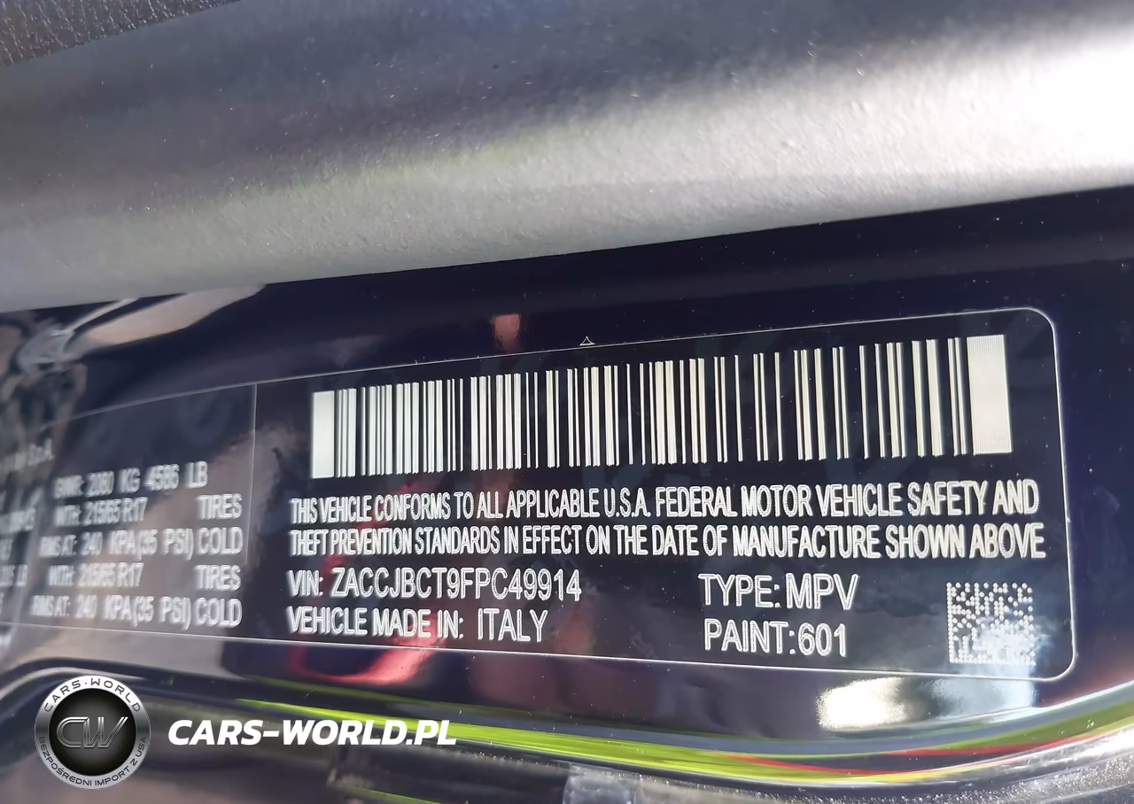 2015 Jeep Renegade Trailhawk VIN:ZACCJBCT9FPC49914 - 9
