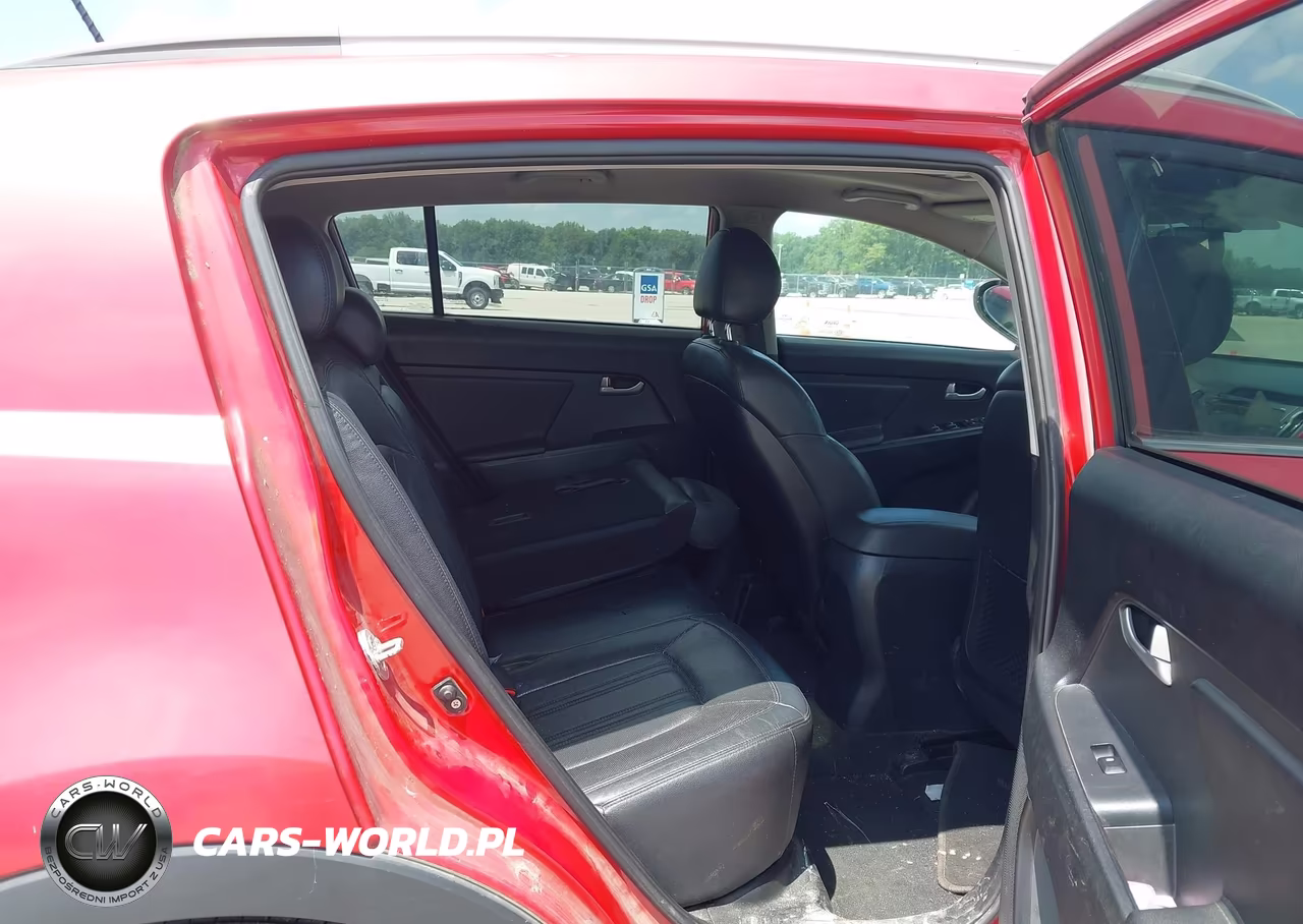 2011 Kia Sportage Sx VIN:KNDPC3A65B7140033 - 8