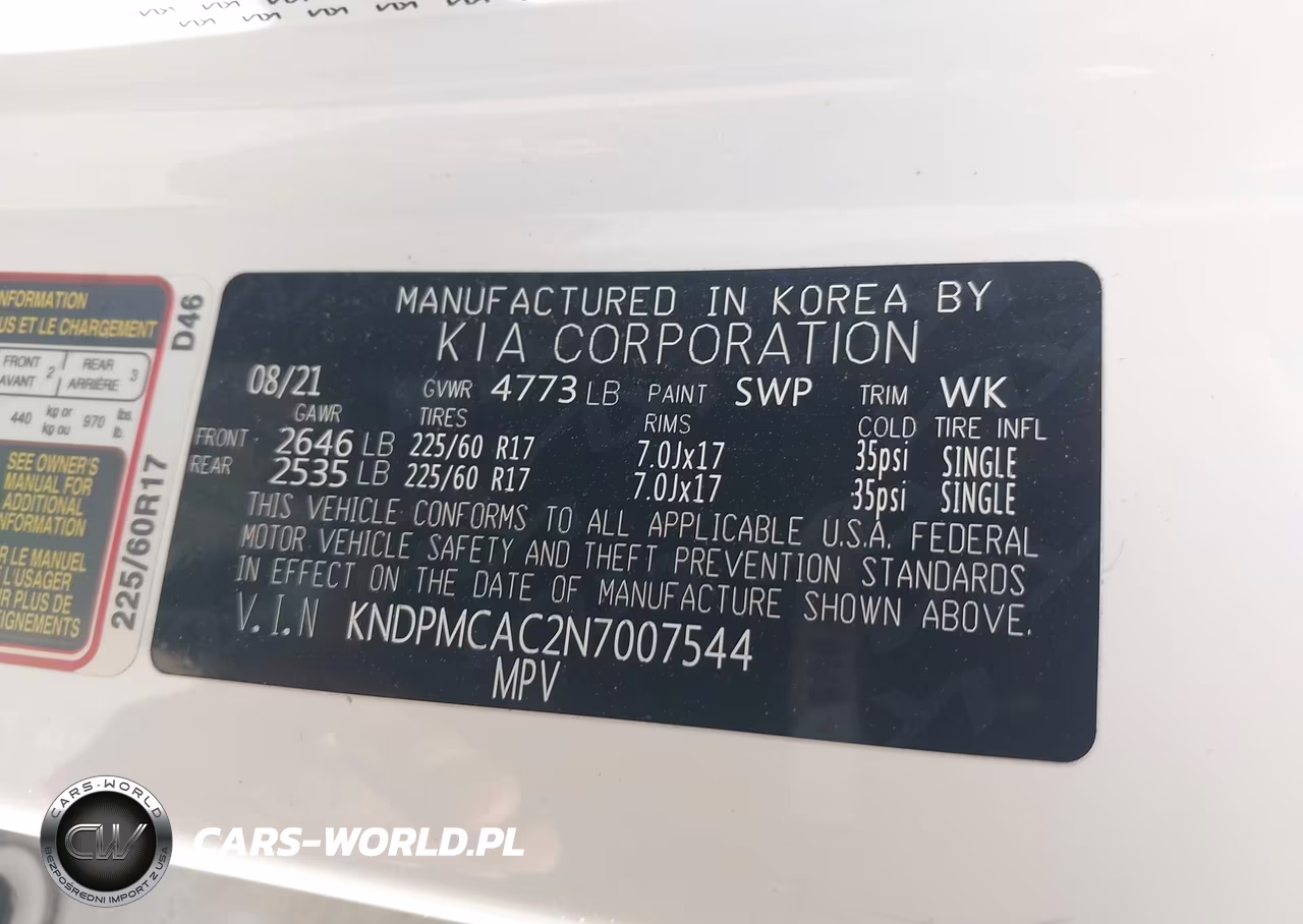 2022 Kia Sportage Lx VIN:KNDPMCAC2N7007544 - 9