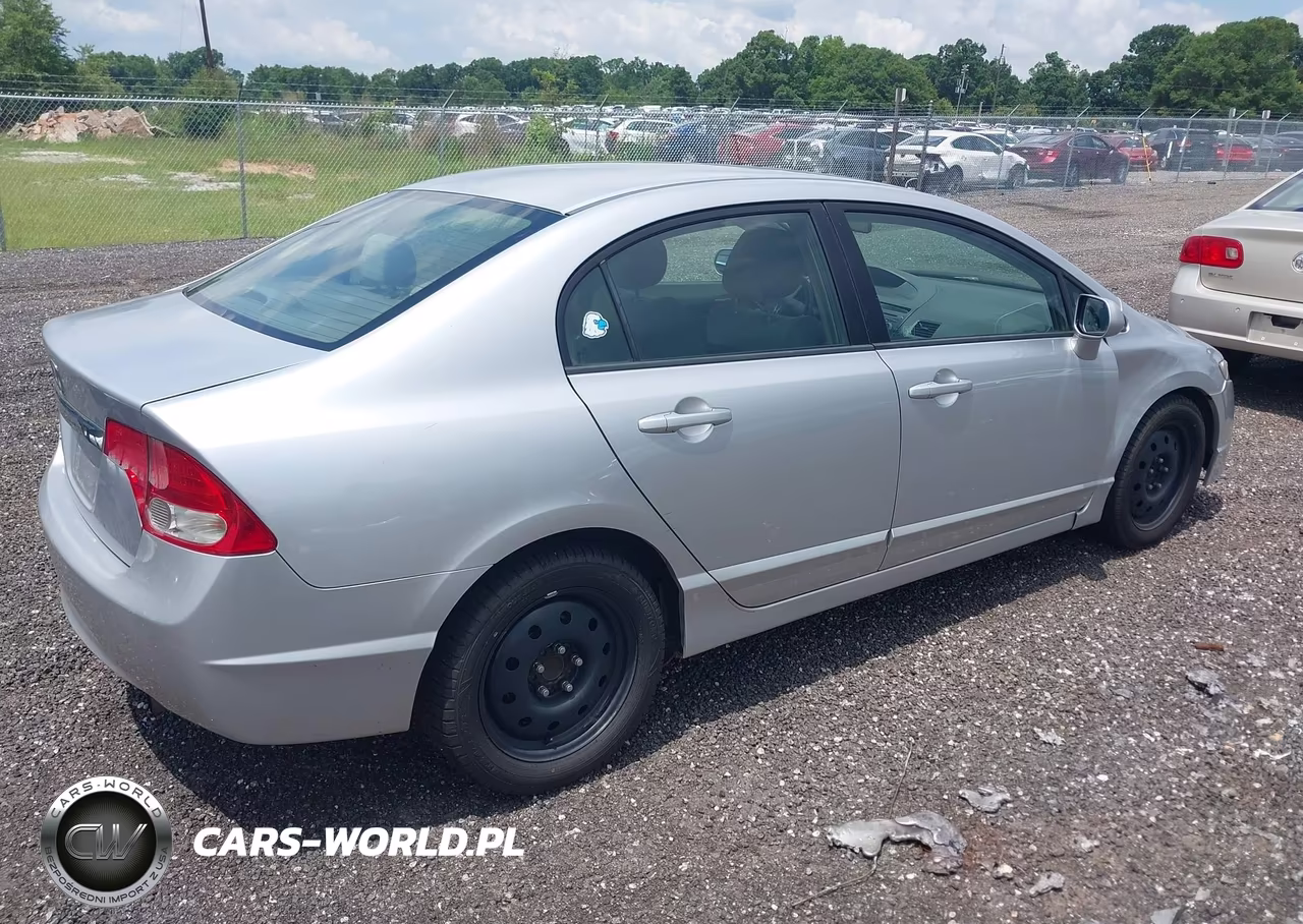2009 Honda Civic Lx VIN:2HGFA16559H358334 - 4