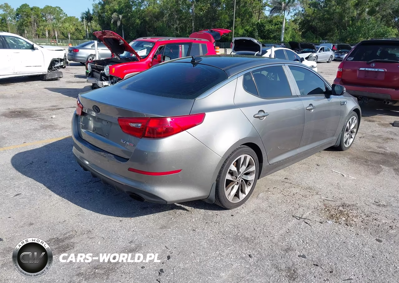 2014 Kia Optima Sx Turbo VIN:5XXGR4A60EG336526 - 4