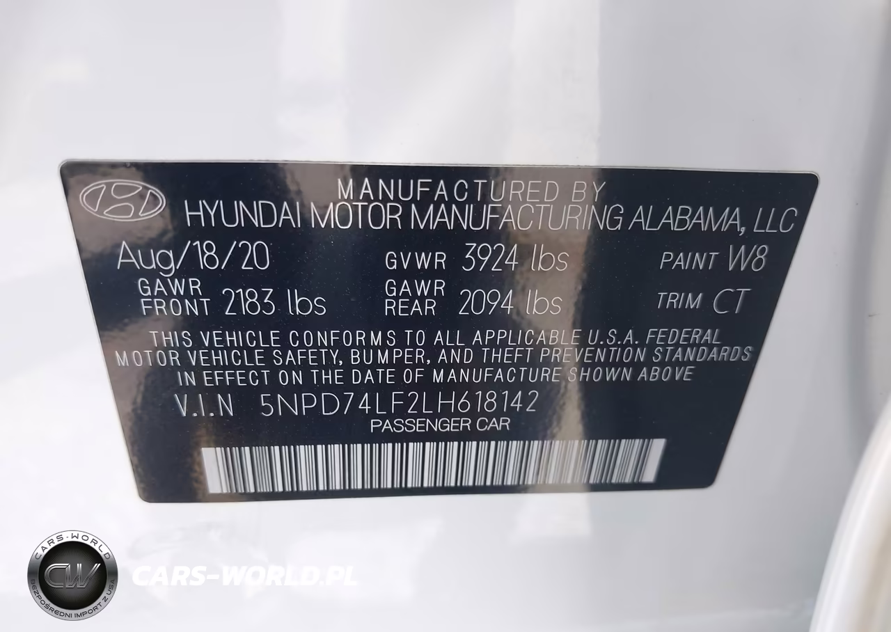 2020 Hyundai Elantra Se VIN:5NPD74LF2LH618142 - 9