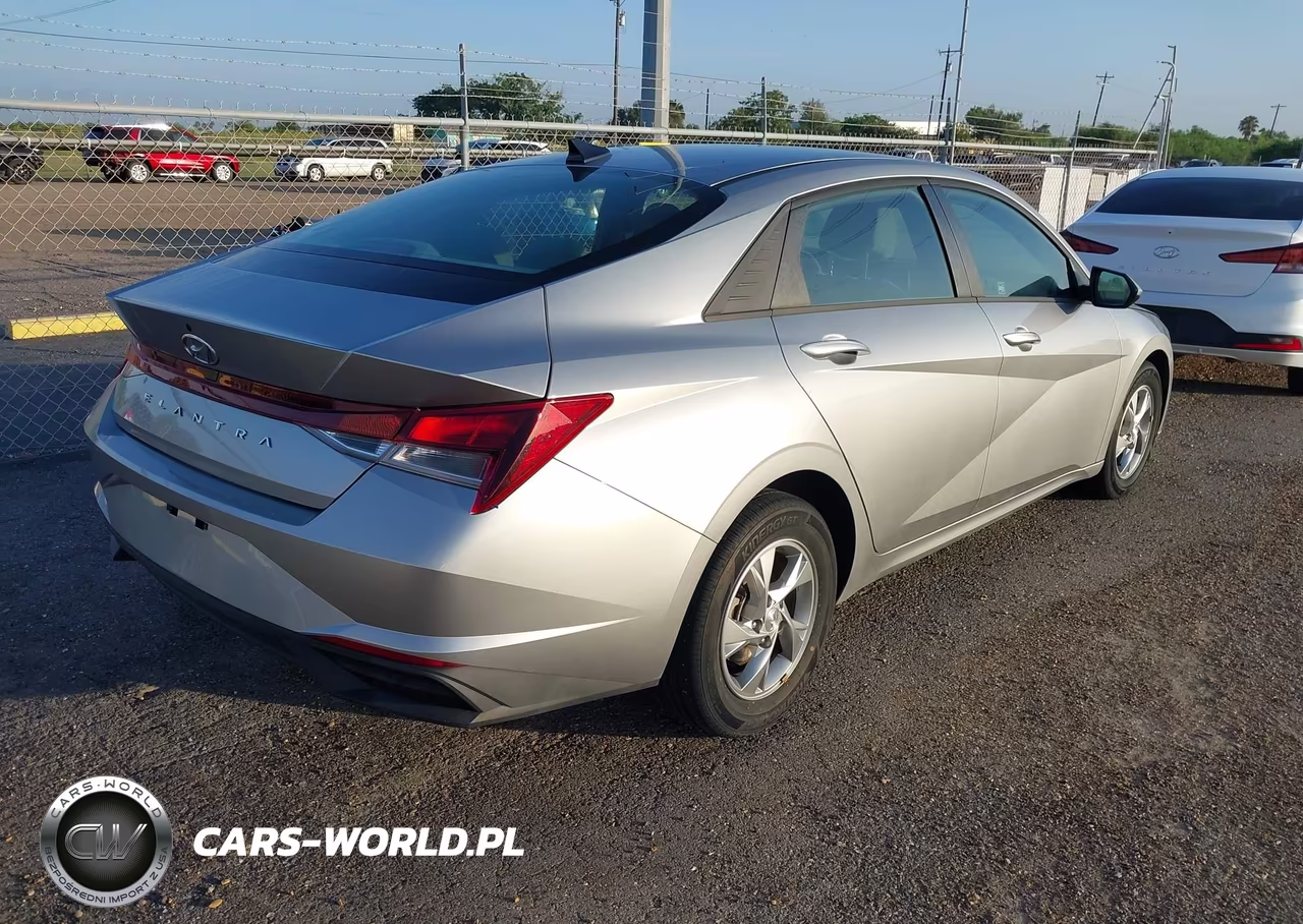 2021 Hyundai Elantra Se VIN:5NPLL4AG4MH047242 - 4