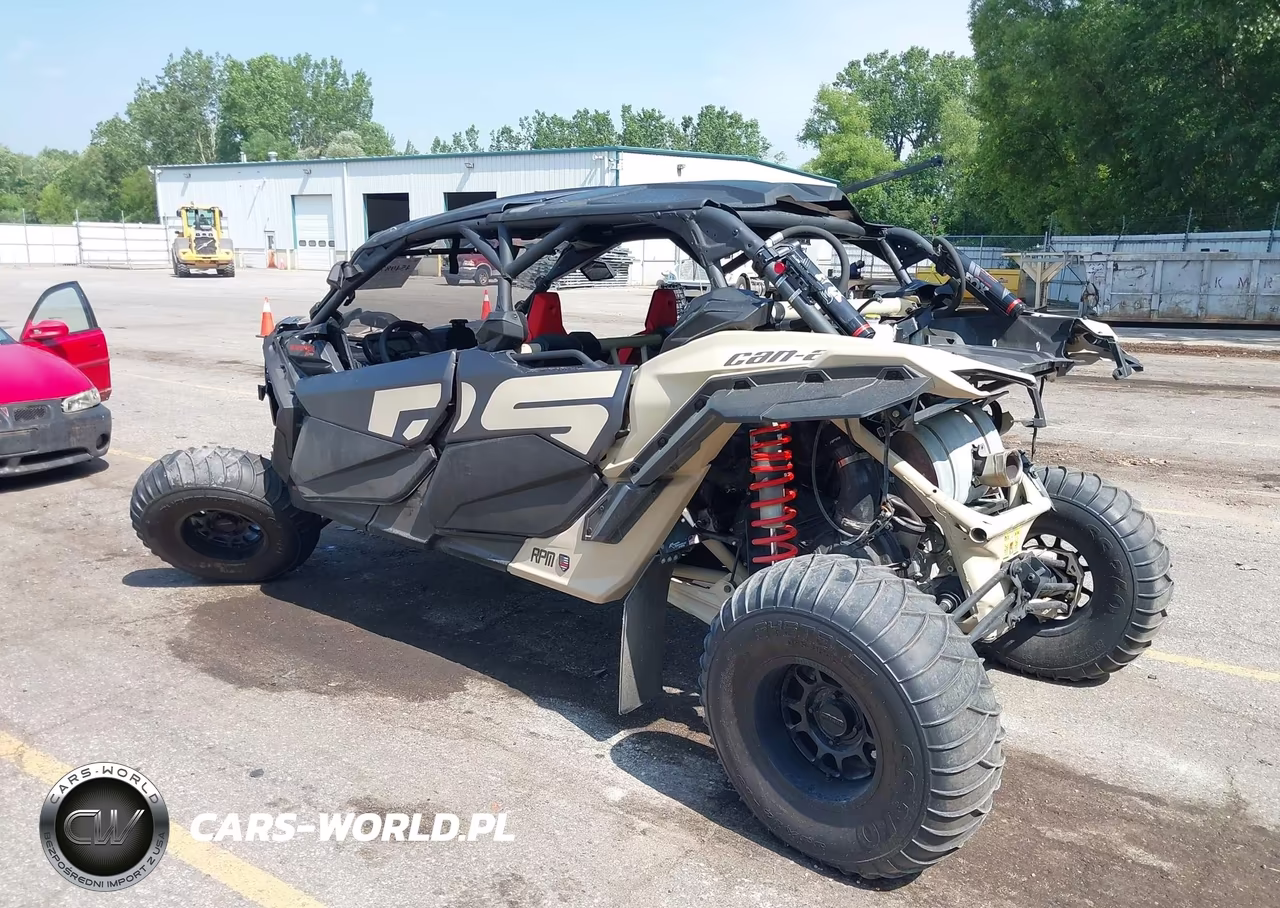 2021 Can-Am Maverick X3 Max X Rs Turbo Rr VIN:3JBVNAV49MK005997 - 3